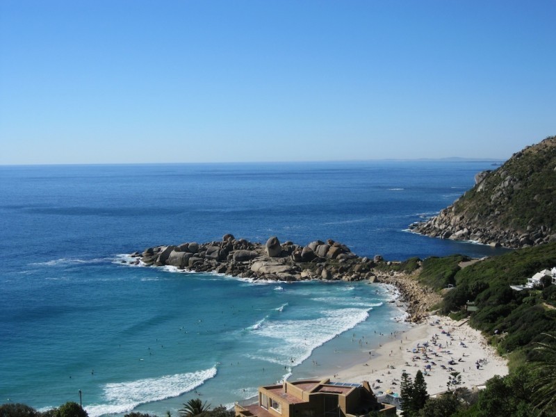 View of Llandudno beach in Cape Town | Photo credit: modernoverland.com